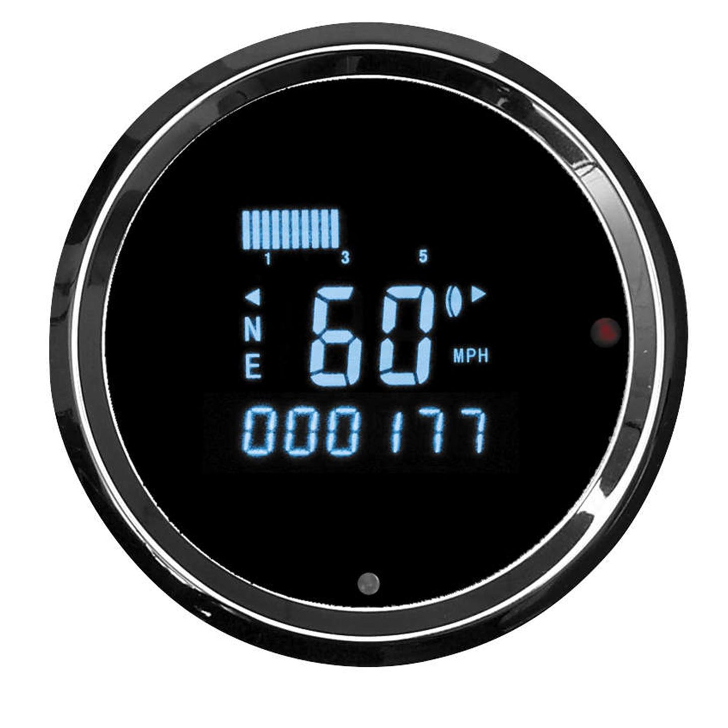 Dakota Digital 3011 Model Odyssey II Speedometer with Indicators - 3-3/8" HLY-3011_88681