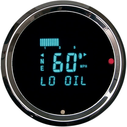 Dakota Digital 3011 Model Odyssey II Speedometer with Indicators - 3-3/8" HLY-3011_370493