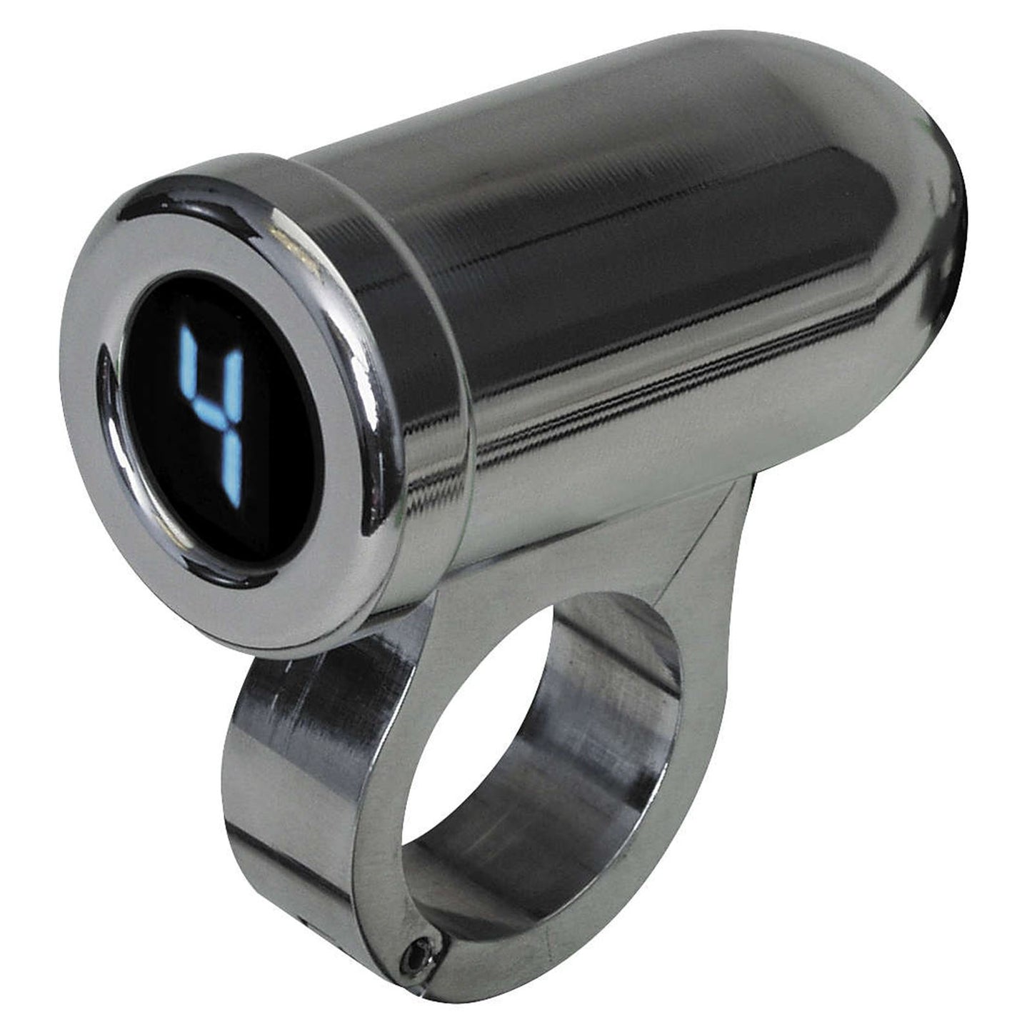 Dakota Digital 1" Auto Programming Gear Indicator - Chrome - Blue Display PGR-1100_88699
