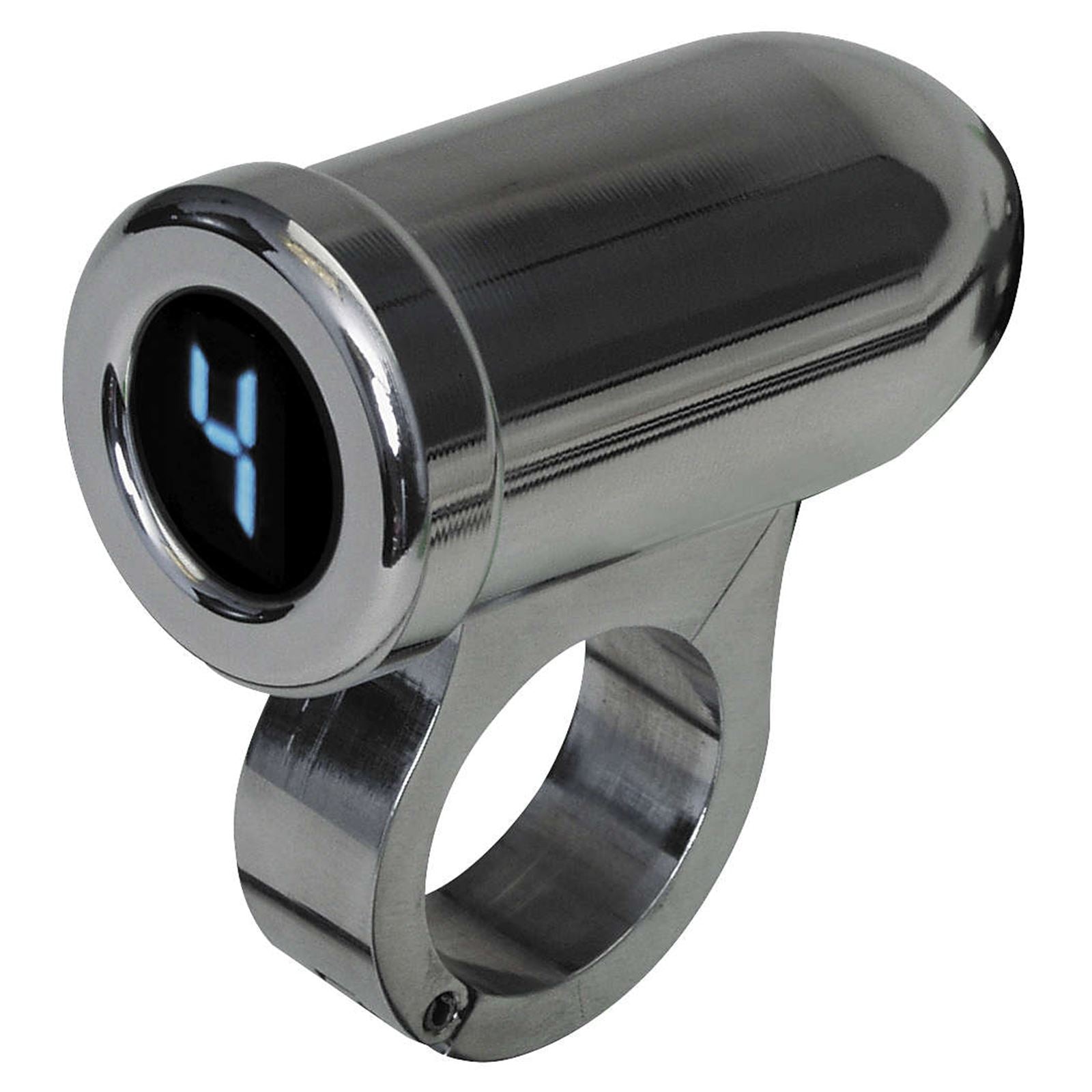 Dakota Digital 1" Auto Programming Gear Indicator - Chrome - Blue Display PGR-1100_88699