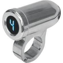 Dakota Digital 1" Auto Programming Gear Indicator - Chrome - Blue Display PGR-1100_370565