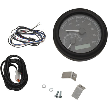 Dakota Digital MXV Series Analog Gauge System - Black/Gray/Black MVX-2011-KG-K_370647