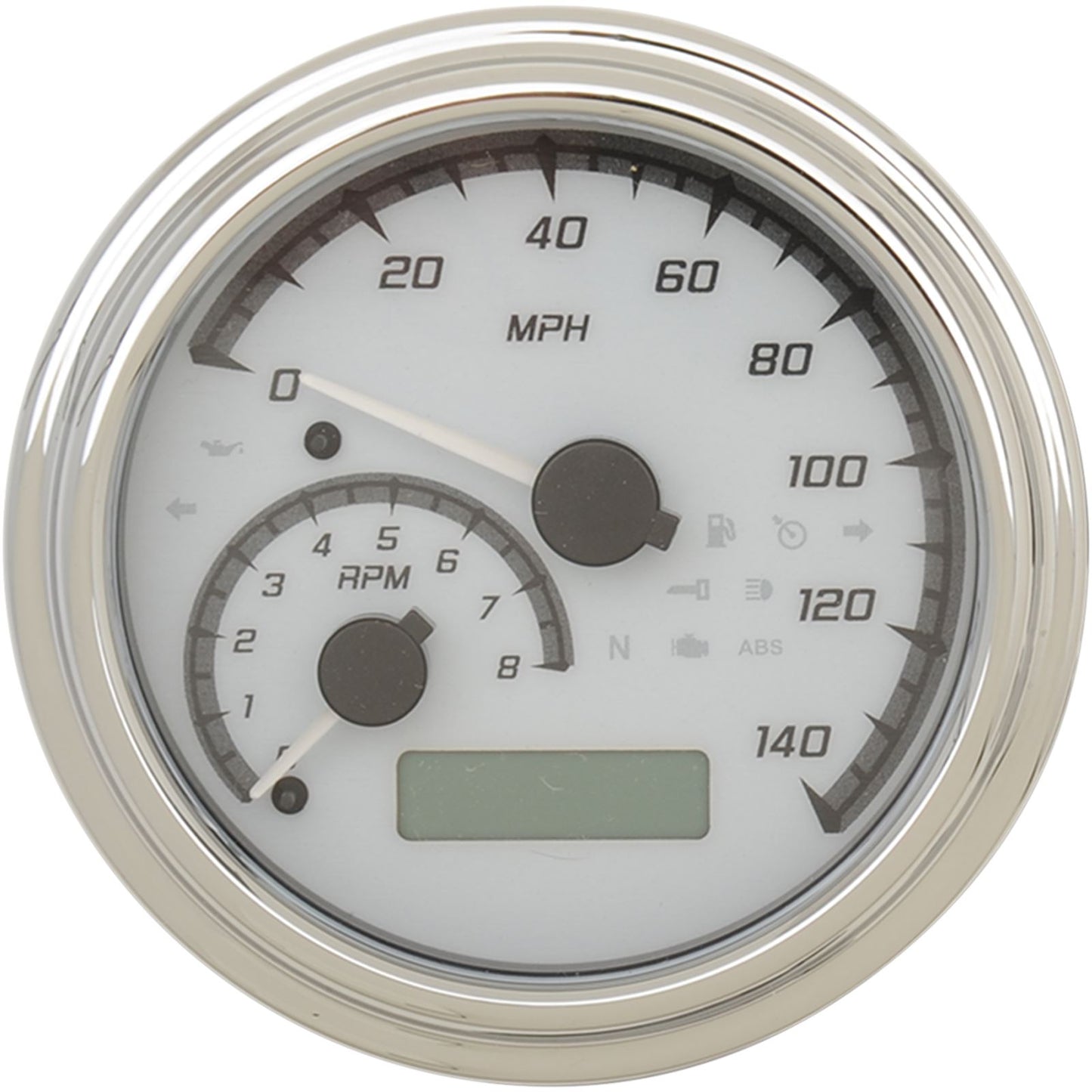 Dakota Digital MXV Series Analog Gauge System - White/Gray/Chrome MVX-2011-WG-C_370648