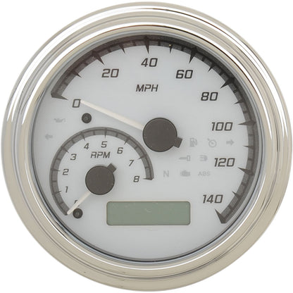 Dakota Digital MXV Series Analog Gauge System - White/Gray/Chrome MVX-2011-WG-C_370648