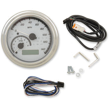 Dakota Digital MXV Series Analog Gauge System - White/Gray/Chrome MVX-2011-WG-C_370649