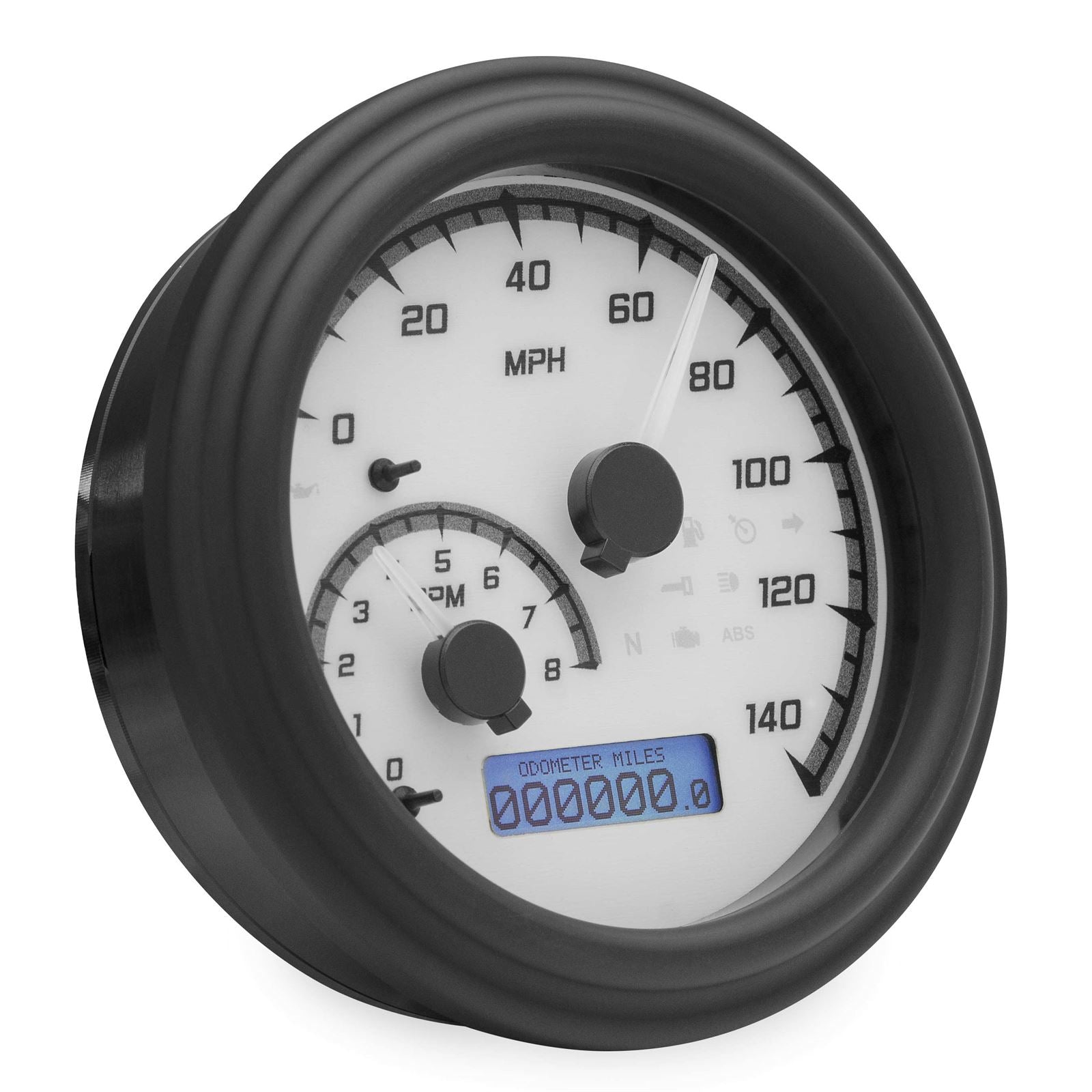 Dakota Digital MXV Series Analog Gauge System - White/Gray/Black MVX-2011-WG-K_88724