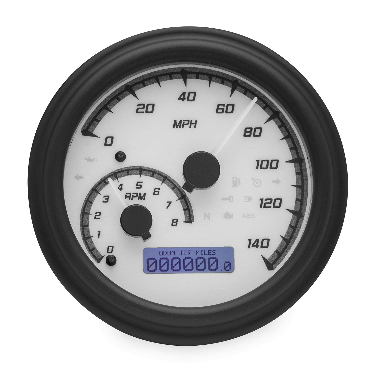 Dakota Digital MXV Series Analog Gauge System - White/Gray/Black MVX-2011-WG-K_88725
