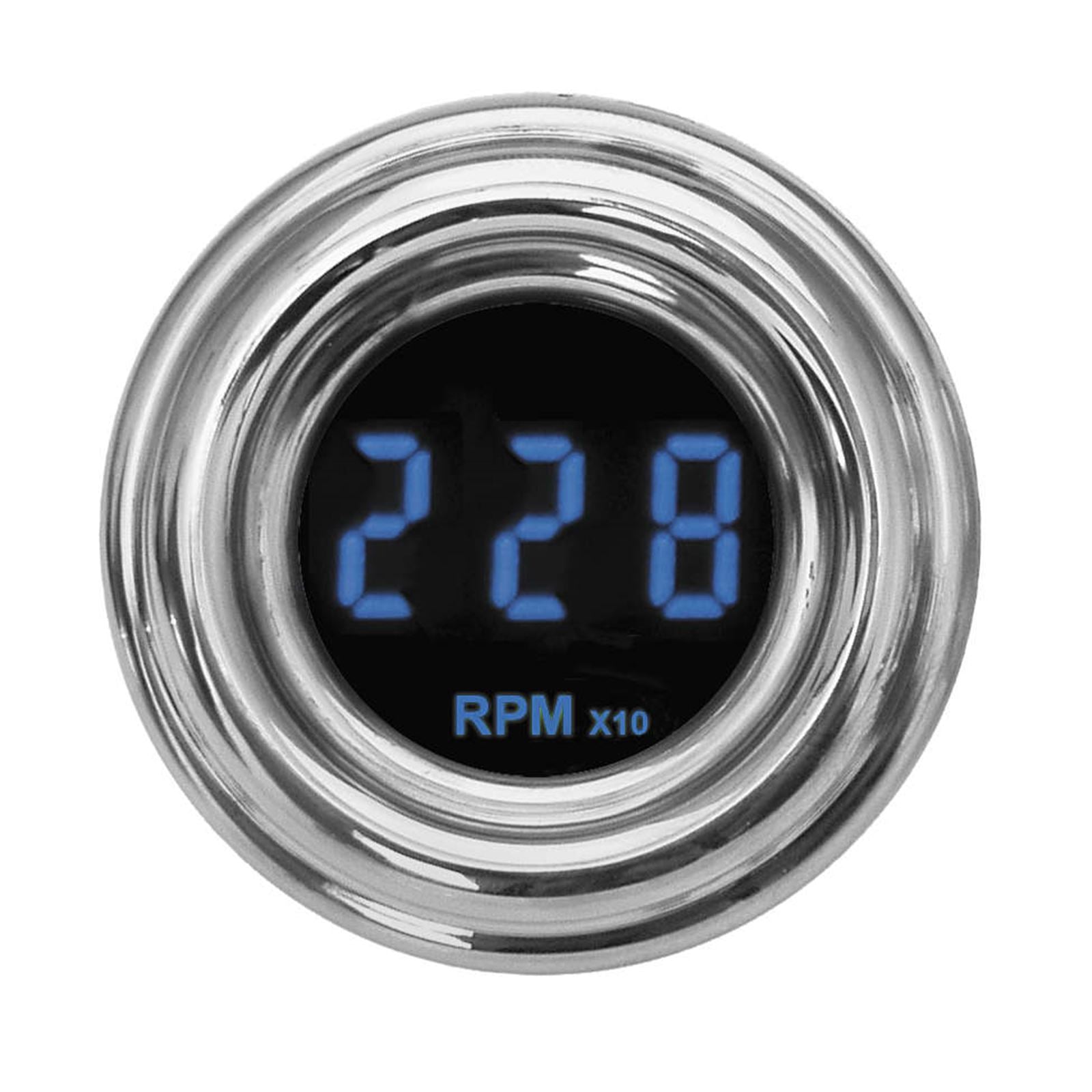 Dakota Digital 1-7/8" MPH 4000 Series Tachometer - Blue Display MCL-4027R_88743
