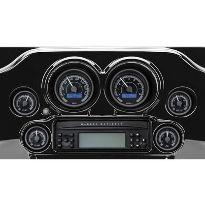 Dakota Digital MVX-8K Series Analog/Digital 6-Gauge Kit - Black Bezel/ Black Face MVX-8604-KG-K_370589