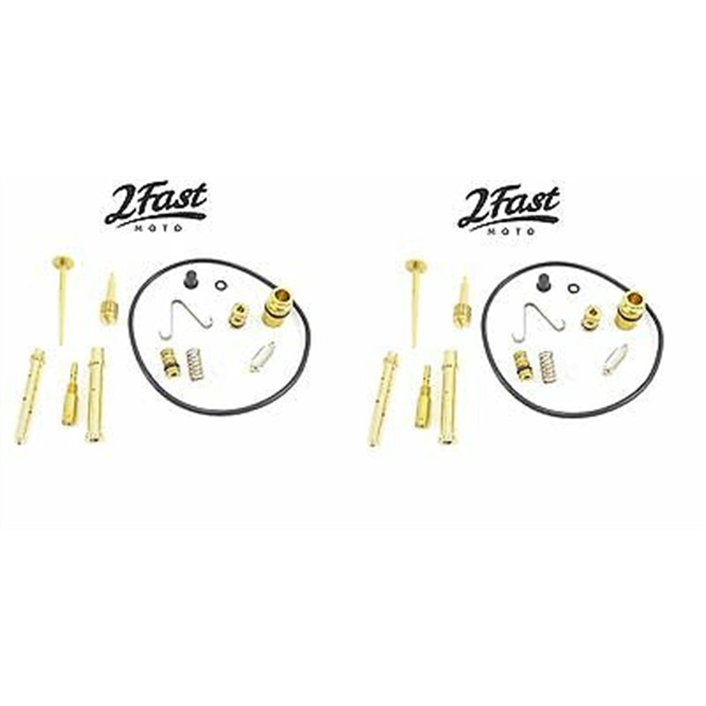 2FastMoto Carburetor Carb Rebuild Repair Kit for Honda CB350, CL350 2 Pack 2fm-25-90336x2_634505