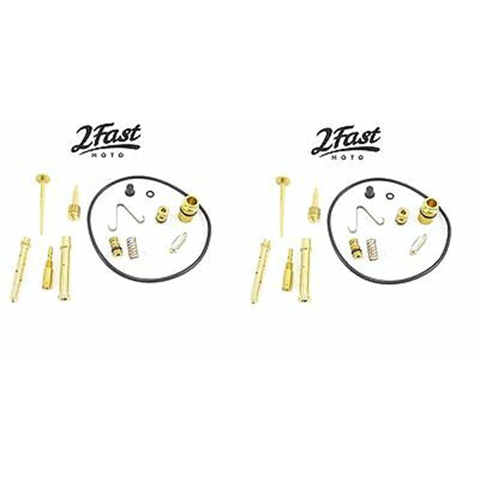 2FastMoto Carburetor Carb Rebuild Repair Kit for Honda CB350, CL350 2 Pack 2fm-25-90336x2_634505