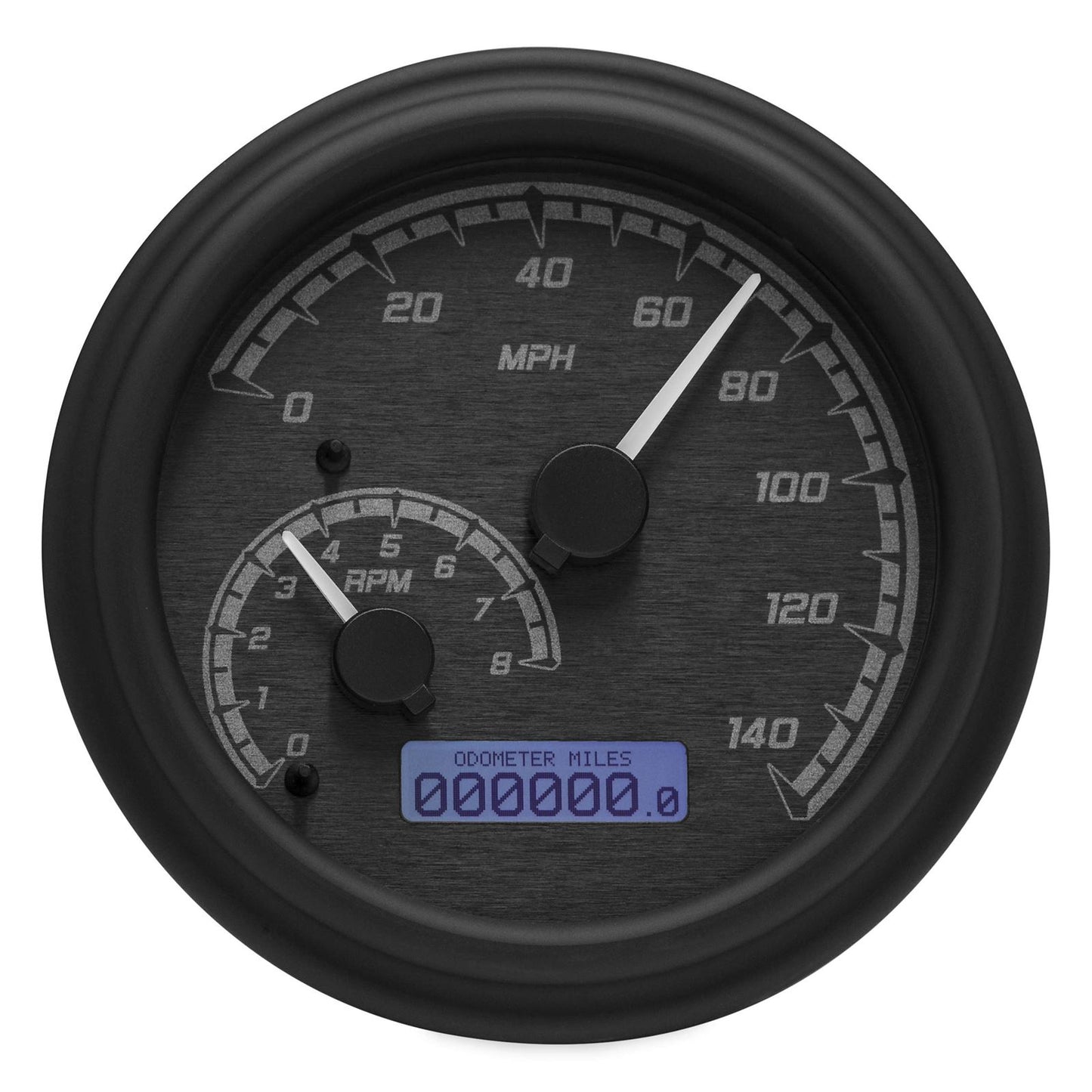 Dakota Digital MXV Series Fatbob Analog/Digital Gauge System - Black/Gray/Black MVX-2004-KG-K_88835
