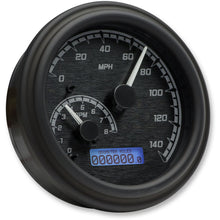 Dakota Digital MXV Series Fatbob Analog/Digital Gauge System - Black/Gray/Black MVX-2004-KG-K_370612