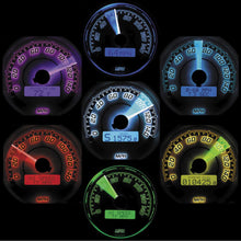 Dakota Digital MVX-8K Series Analog 6-Gauge Kit - Chrome Bezel/ Black Face MVX-8600-KG-C_88863