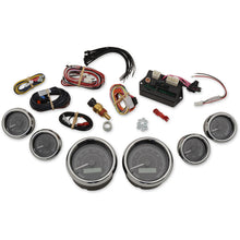 Dakota Digital MVX-8K Series Analog 6-Gauge Kit - Chrome Bezel/ Black Face MVX-8600-KG-C_370636