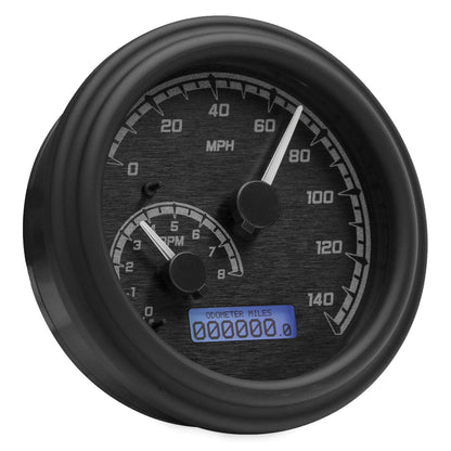 Dakota Digital MXV Series Analog Gauge System - Black/Gray/Black MVX-2002-KG-K_88877