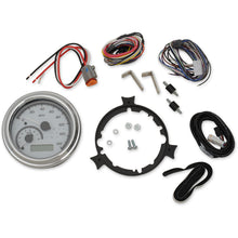 Dakota Digital MXV Series Analog Gauge System - White/Gray/Chrome MVX-2002-WG-C_370528