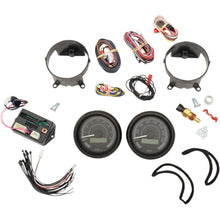 Dakota Digital MVX-8K Series Analog/Digital 2-Gauge Kit - Black Bezel/ Black Face MVX-8200-KG-K_370641