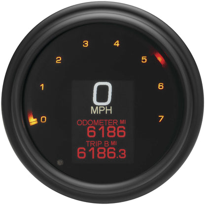 Dakota Digital Tank Speedometer - Black Bezel - 4.5" - '11+ MLX-2011-K_88978