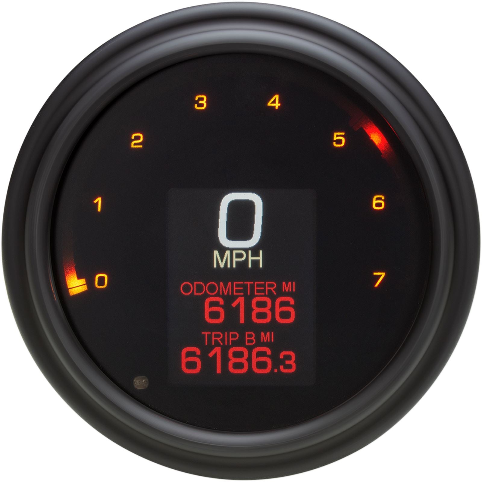 Dakota Digital Tank Speedometer - Black Bezel - 4.5" - '11+ MLX-2011-K_370540