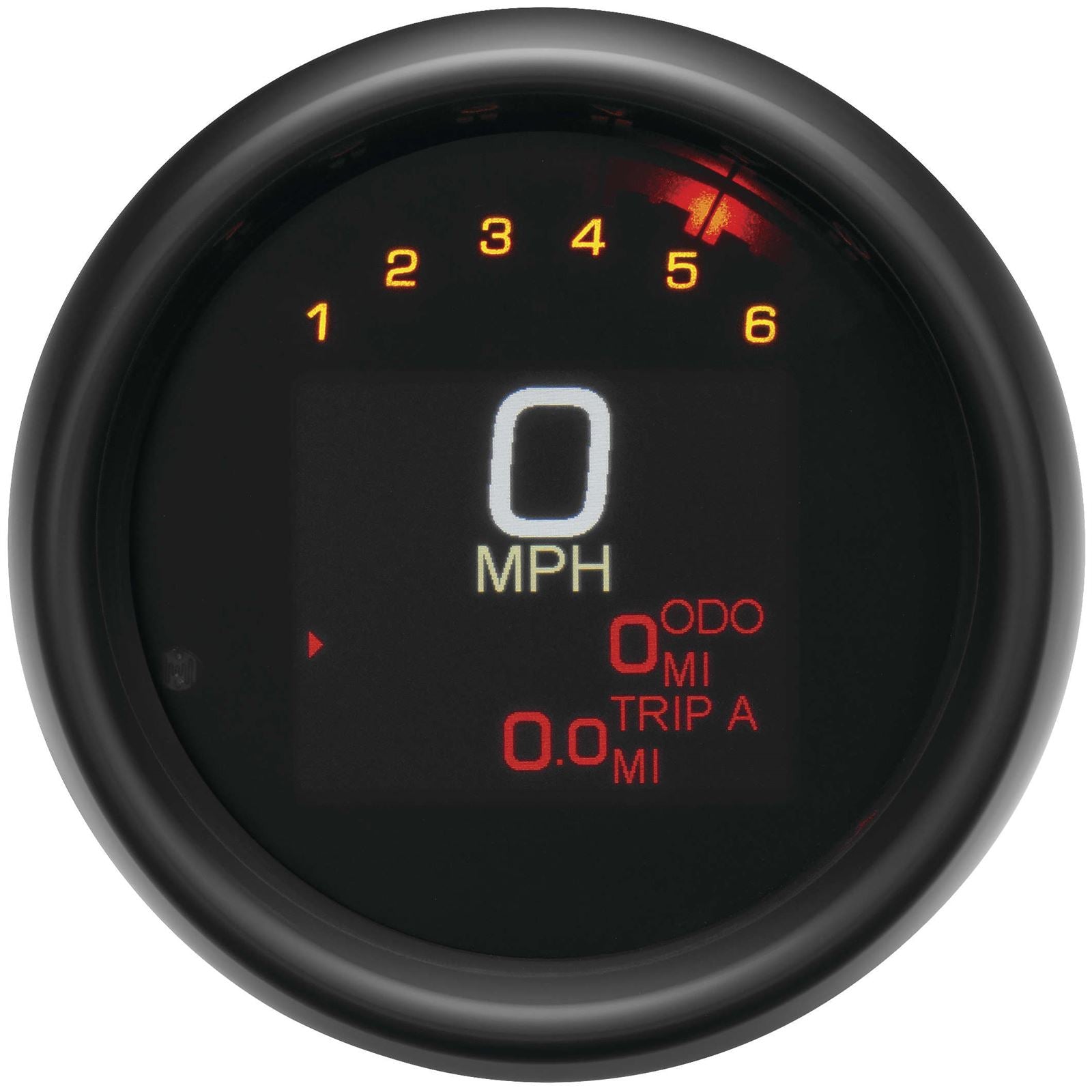 Dakota Digital Tank Speedometer - Black Bezel - 3-3/8" - '94-'03 MLX-3000-K_88982