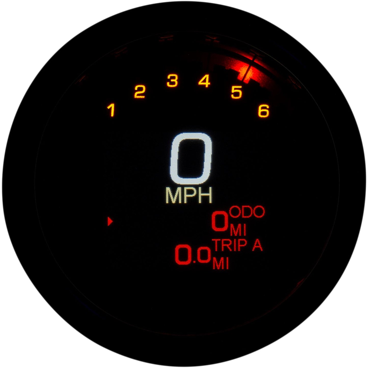 Dakota Digital Tank Speedometer - Black Bezel - 3-3/8" - '94-'03 MLX-3000-K_370544