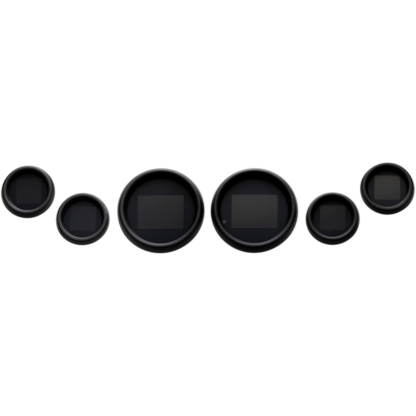 Dakota Digital MLX 6-Gauge Instrument Kit - Black Bezel MLX-8604-K_370661
