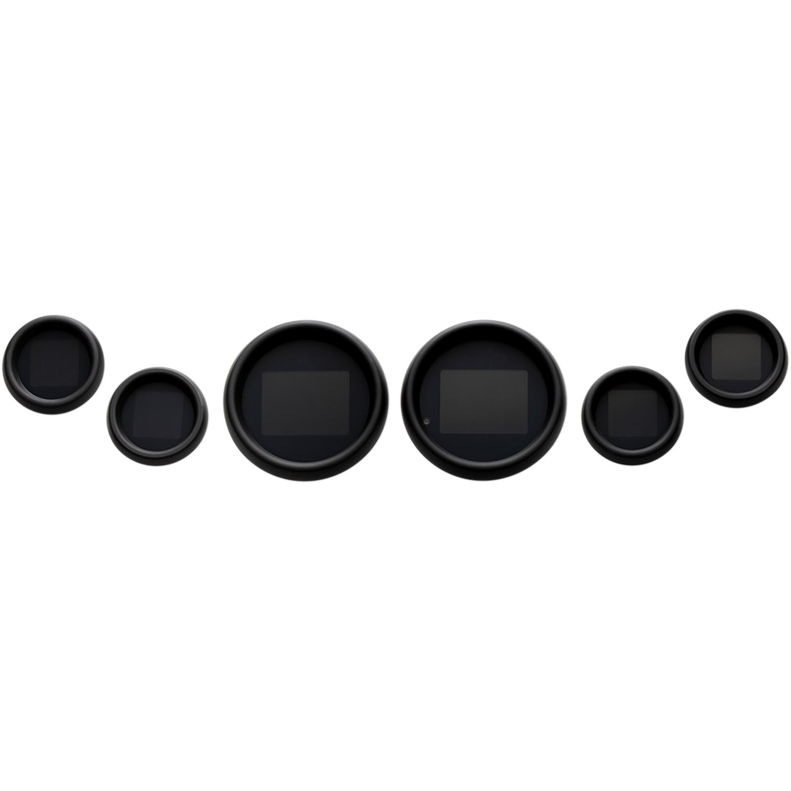 Dakota Digital MLX 6-Gauge Instrument Kit - Black Bezel MLX-8604-K_370661