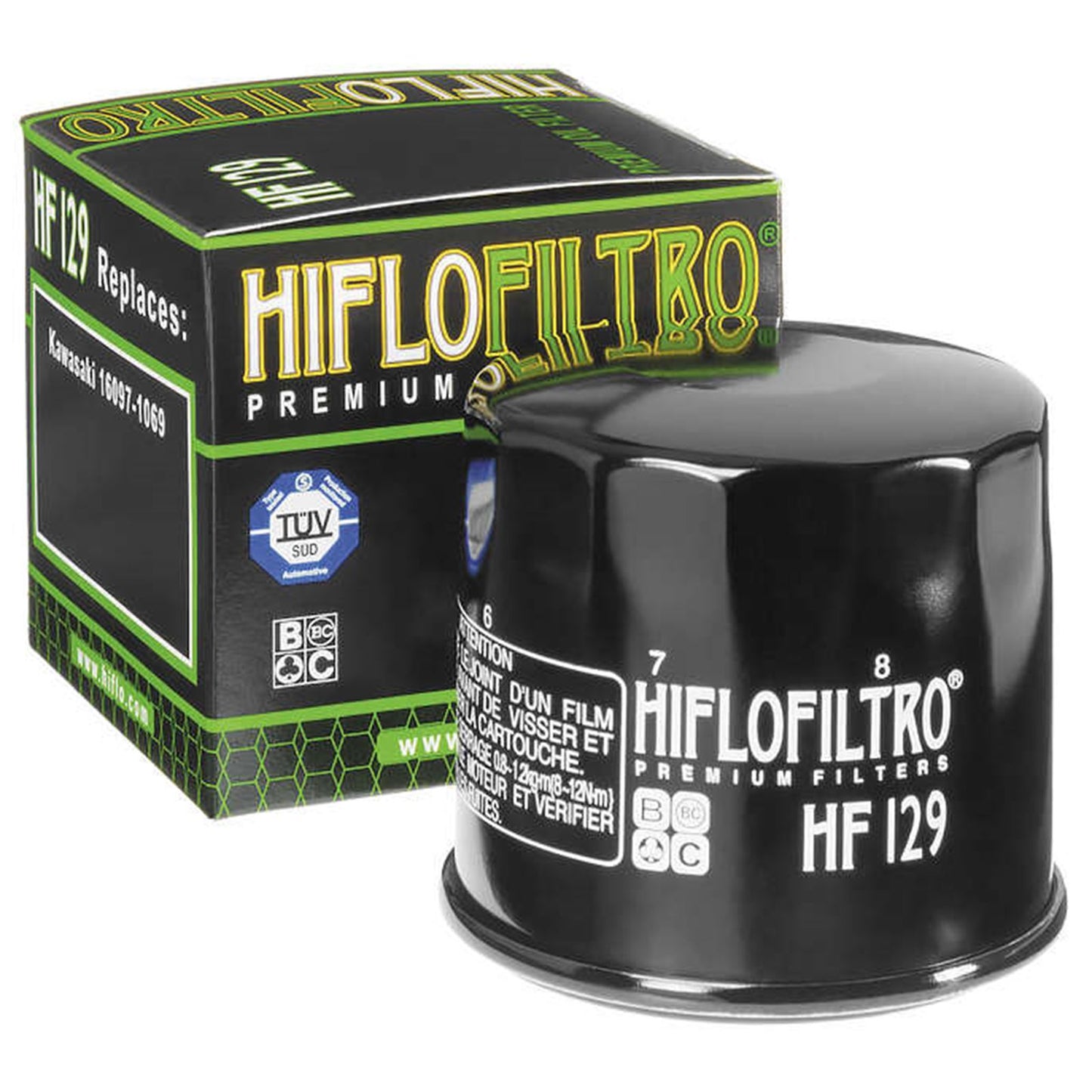 Hiflofiltro Oil Filter HF129_89083
