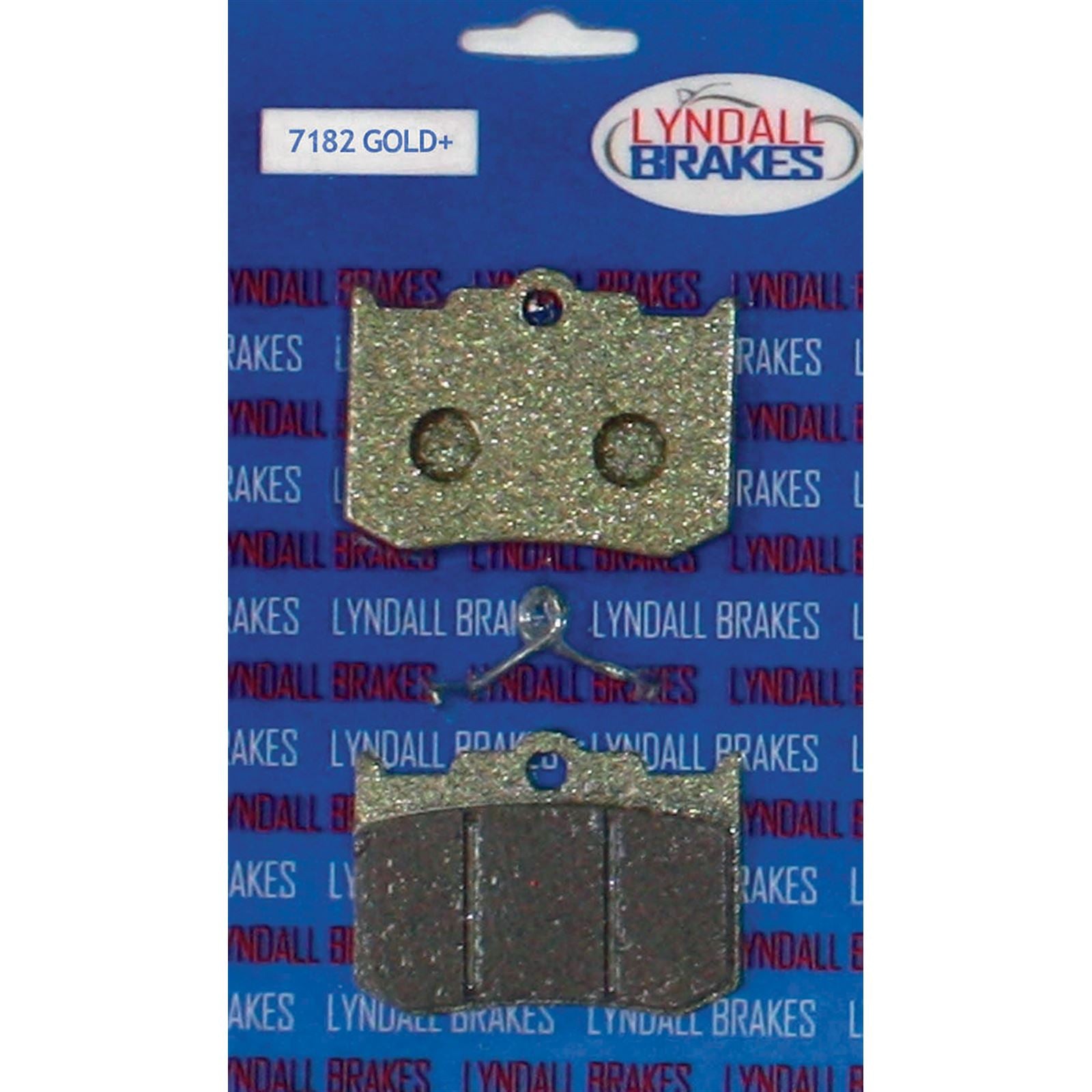 Lyndall Brakes Brake Pads - Gold+ PM 4-Piston [MPN: 7182-GPLUS]_419866