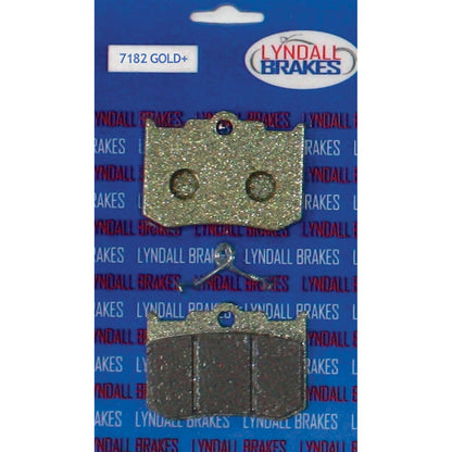 Lyndall Brakes Brake Pads - Gold+ PM 4-Piston [MPN: 7182-GPLUS]_419866