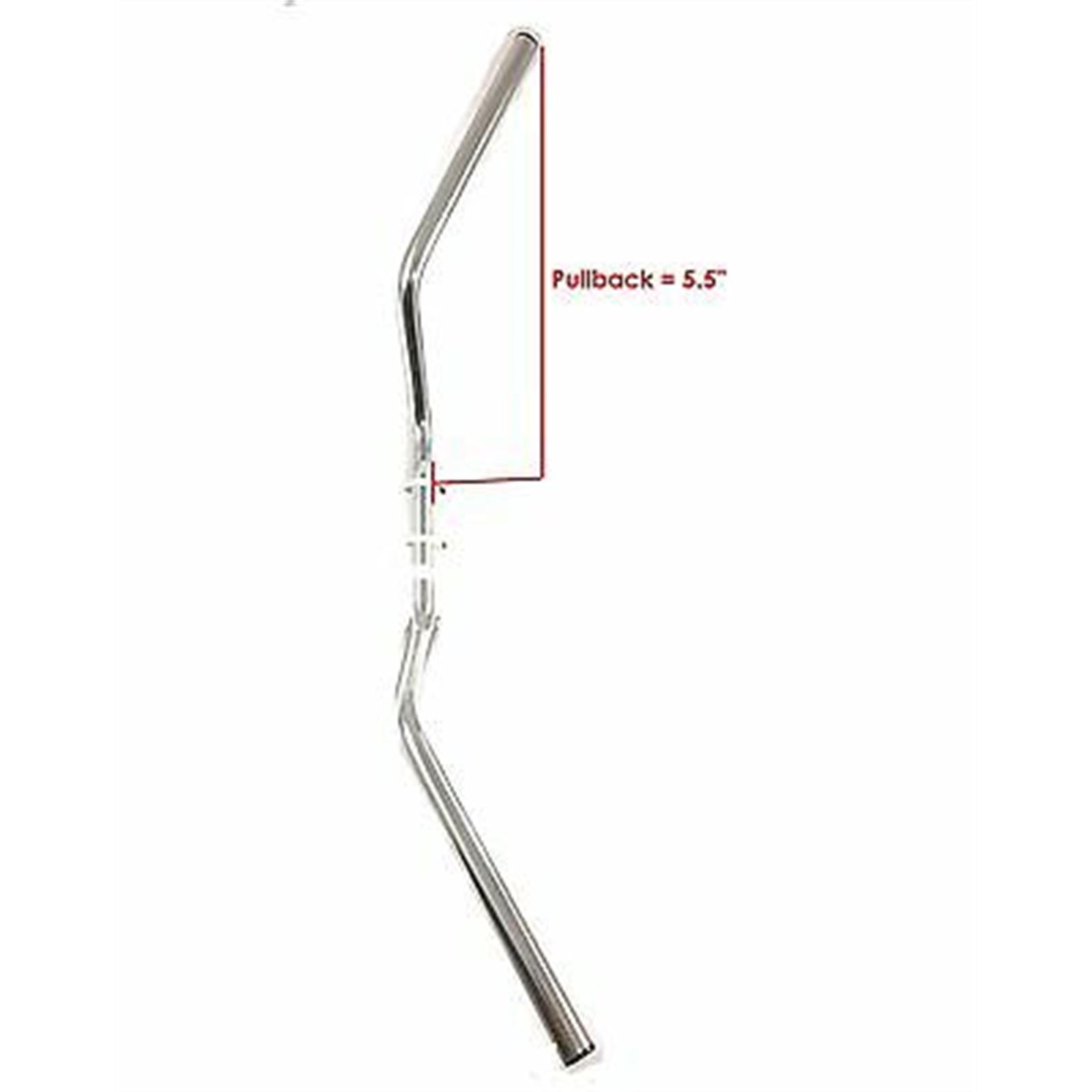 2FastMoto 7/8" Chrome Handlebar for Honda CB750K, CB750 - 1969 -71  53100-300-000_662219