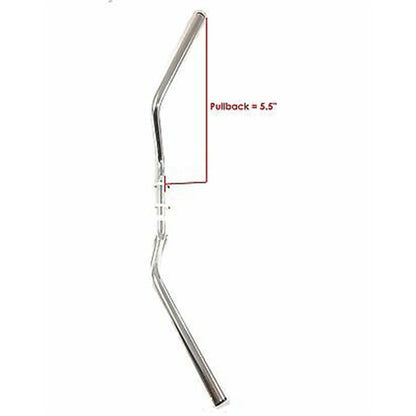 2FastMoto 7/8" Chrome Handlebar for Honda CB750K, CB750 - 1969 -71  53100-300-000_662219