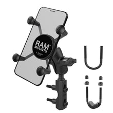 Ram Mounts Brake/Clutch Reservoir Mount with X-Grip® Phone Holder - Black [MPN: RAM-B-174-A-UN7]_786830