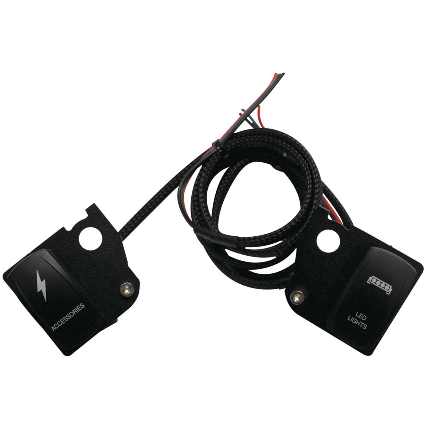 Spyder Extras Rocker Switch Modules - Black [MPN: SF3-2S]_985060