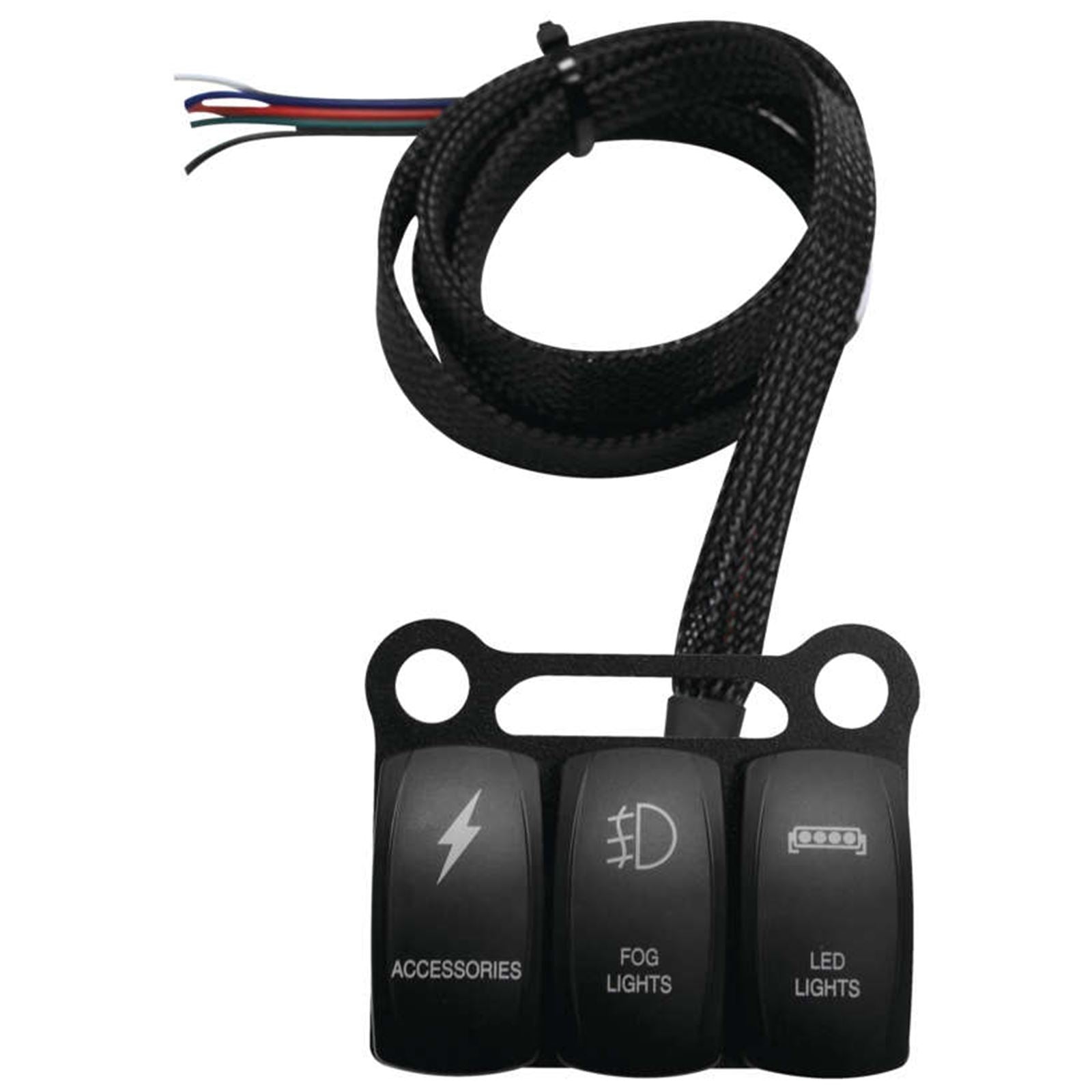 Spyder Extras Rocker Switch Modules - Black [MPN: SRT-3S]_986006