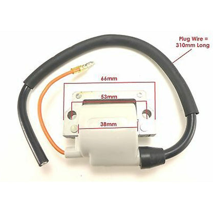 2FastMoto 6V - 12V Ignition Coil for Points or CDI Ignition for Yamaha Suzuki 24-72400_634709