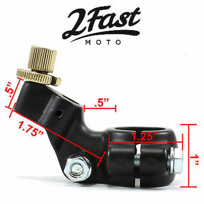 2FastMoto Right Side Perch With 10mm Mirror Mount For Honda CR MT SL XL XR  53171-312-003_657539