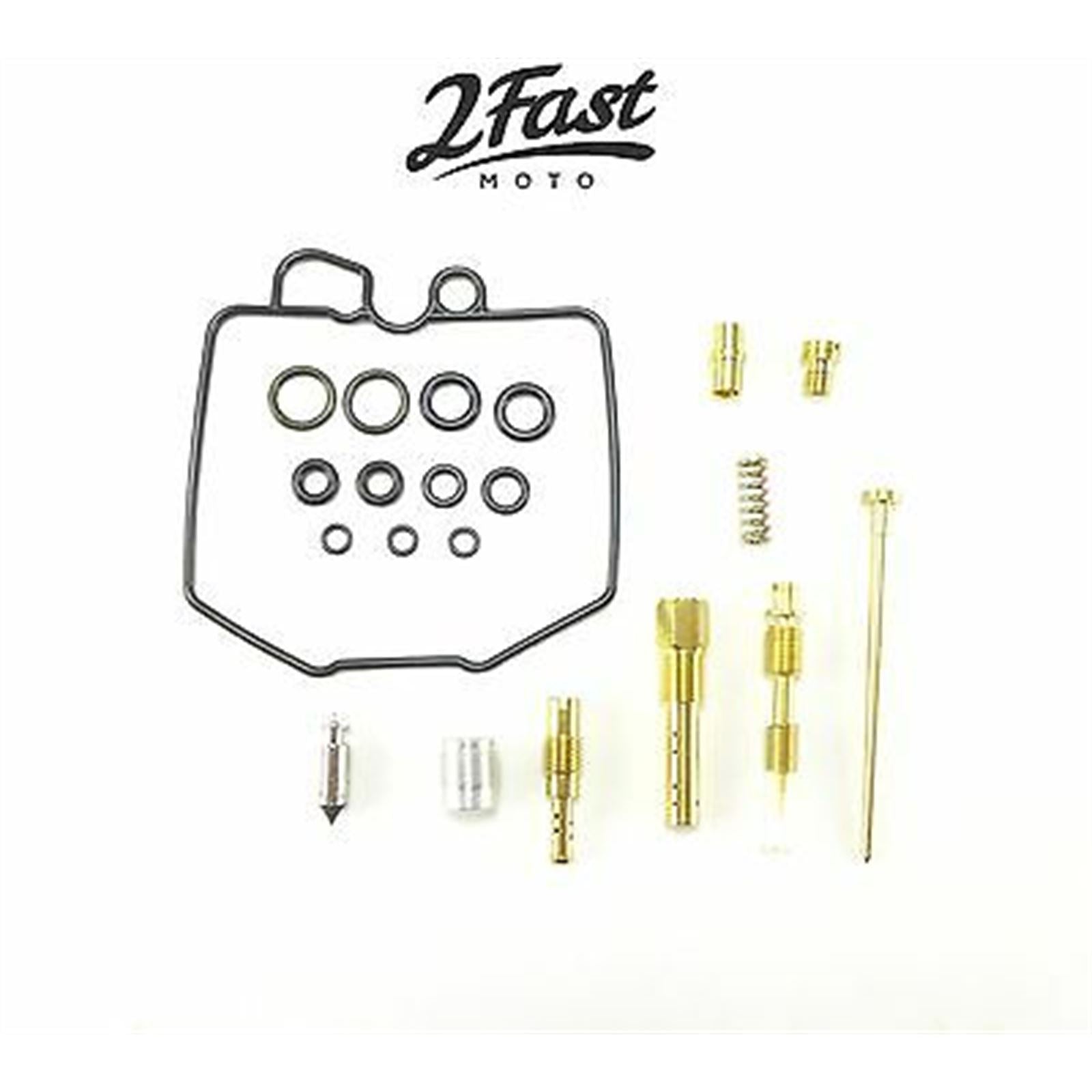 2FastMoto Carburetor Rebuild Carb Repair Kit for Honda CB650/CB650C/CB650SC  2fm-25-90665_664859