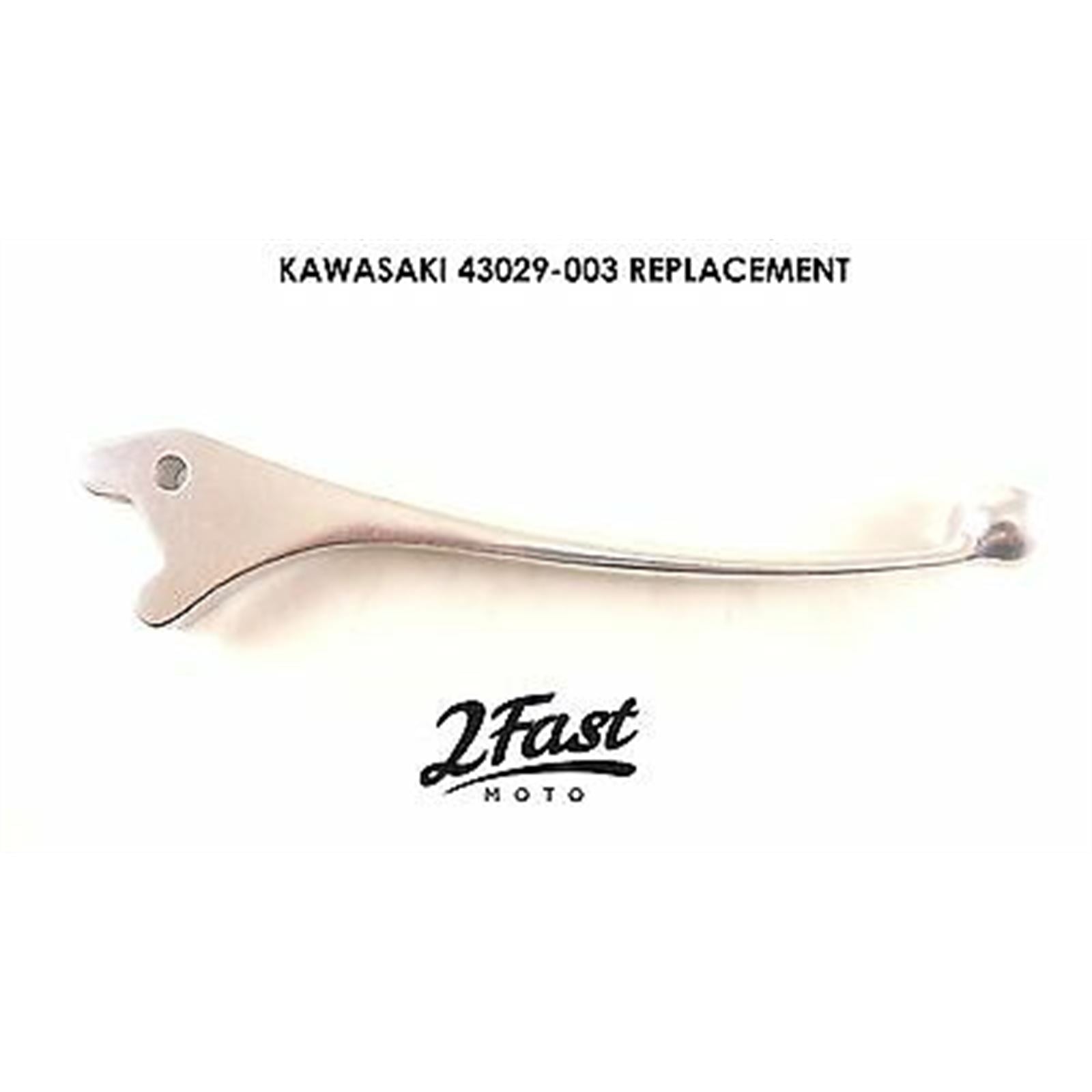 2FastMoto Brake Lever Polished Alloy for Kawasaki  2fm-lbk-003 / 43029-003 / 14-0325_664927