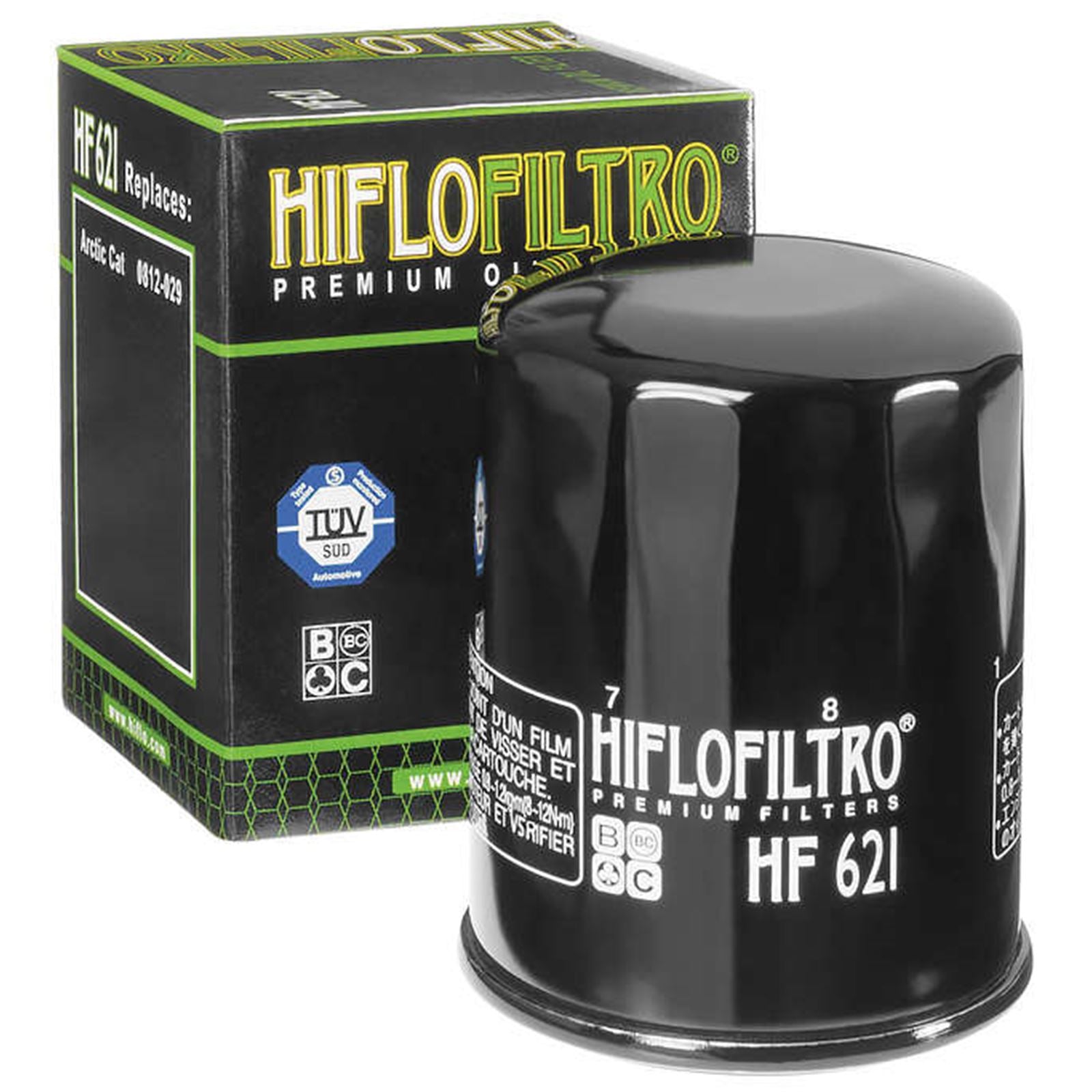 Hiflofiltro Oil Filter HF621_90436
