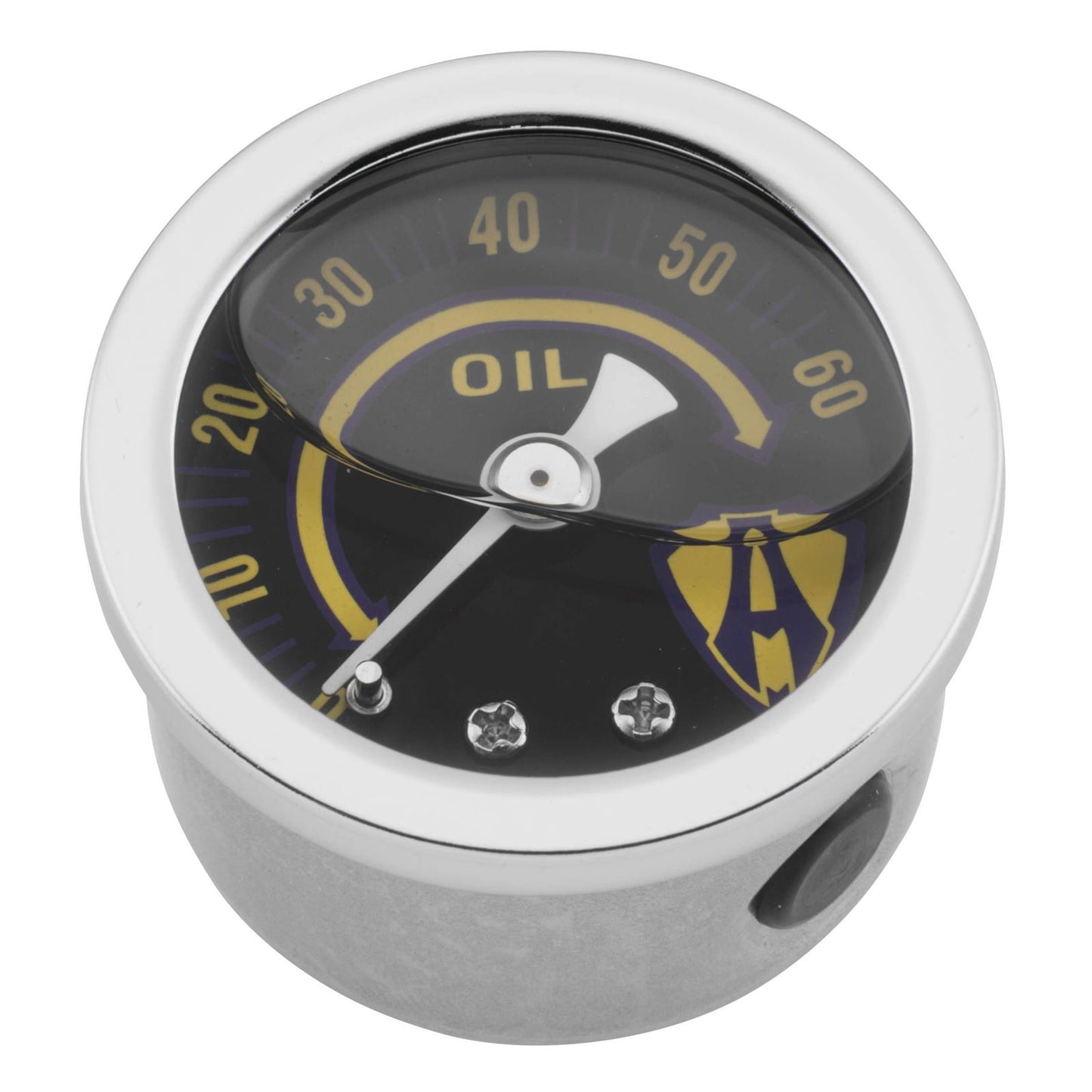 Arlen Ness Oil Pressure Gauge - Chrome 15-655_90635