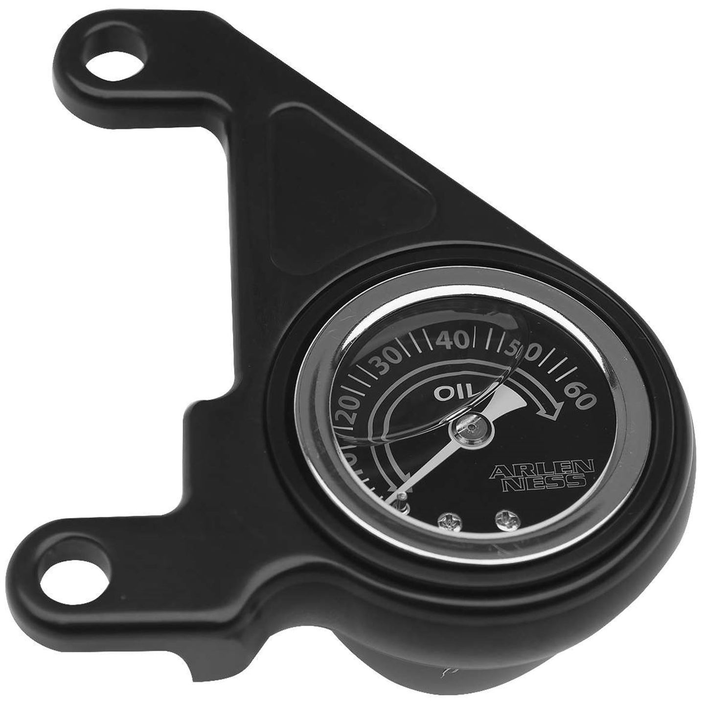Arlen Ness Oil Pressure Gauge Kit - Black Anodized Finish 15-675_90637