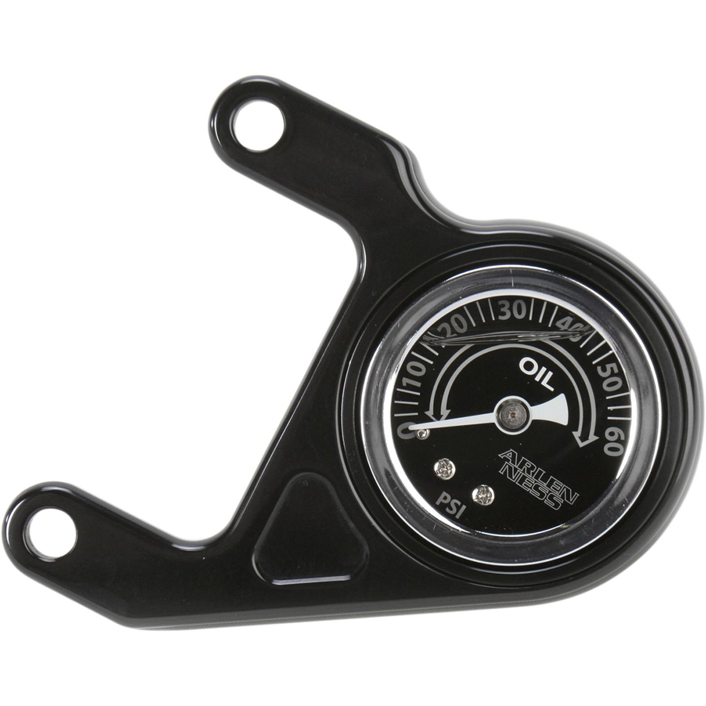 Arlen Ness Oil Pressure Gauge Kit - Black Anodized Finish 15-676_345298