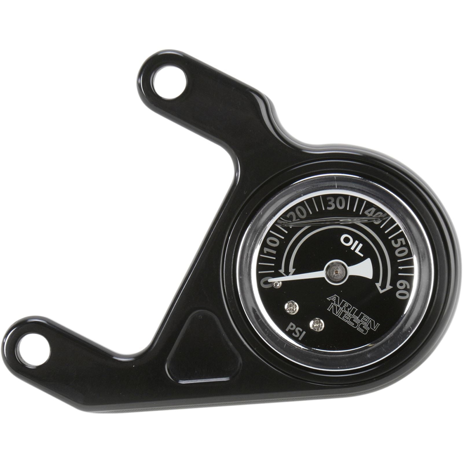 Arlen Ness Oil Pressure Gauge Kit - Black Anodized Finish 15-676_345298