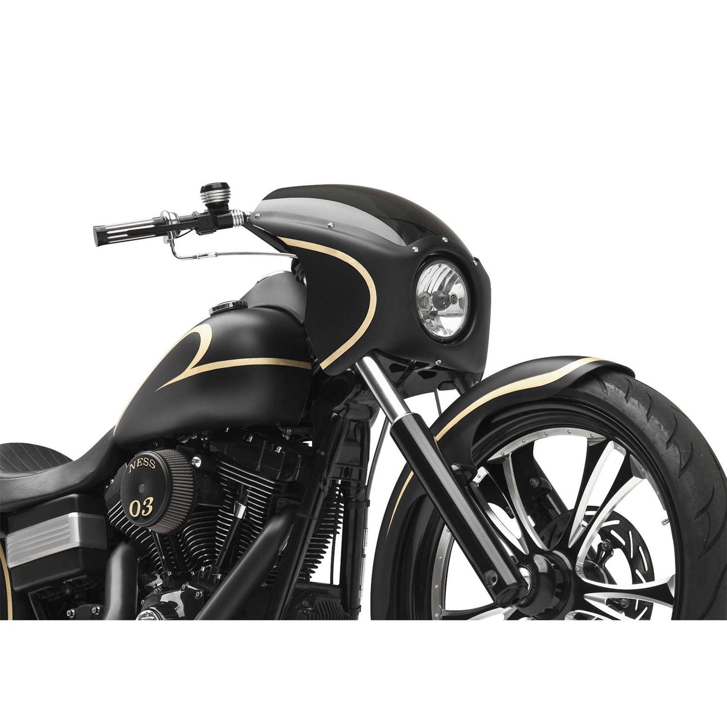 Arlen Ness Fairing - Smoke Shield 06-041_90644