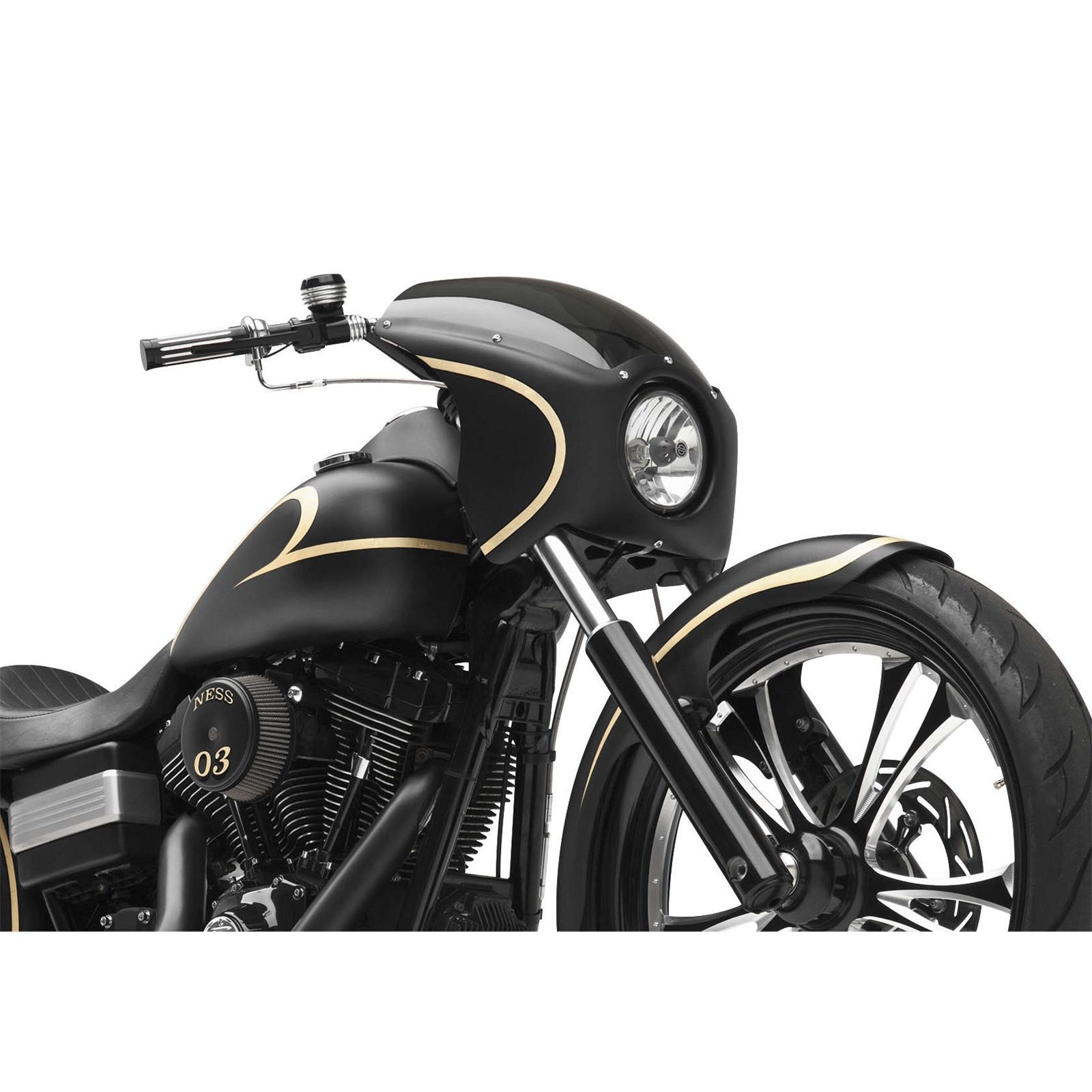 Arlen Ness Fairing - Smoke Shield 06-041_90644