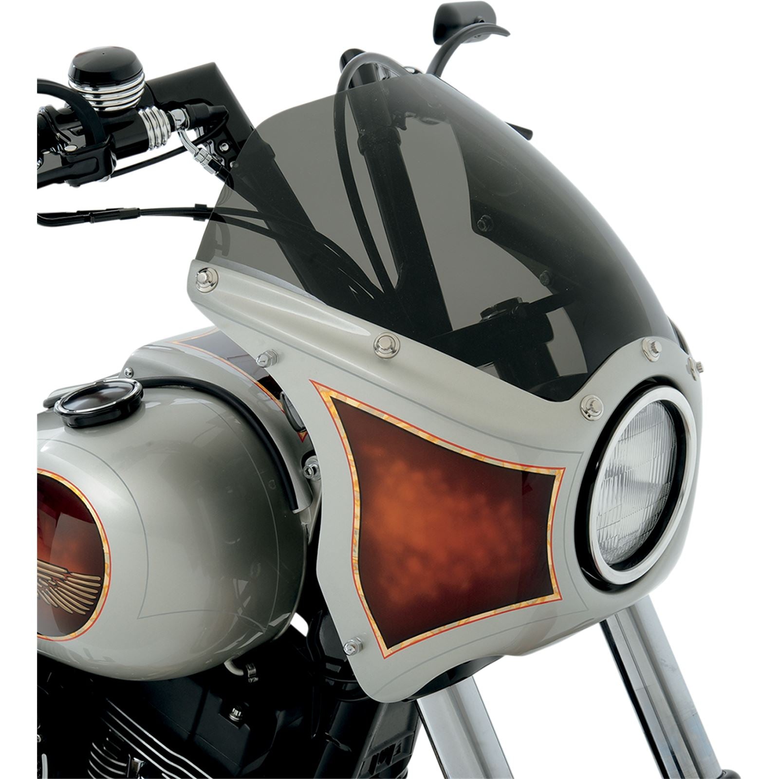 Arlen Ness Fairing - Smoke Shield - Wide Glide 06-087_345307