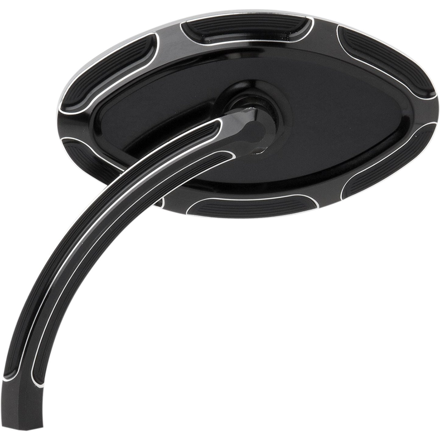 Arlen Ness Cats Eye Forged Billet Mirror - Black - Left 13-130_344250