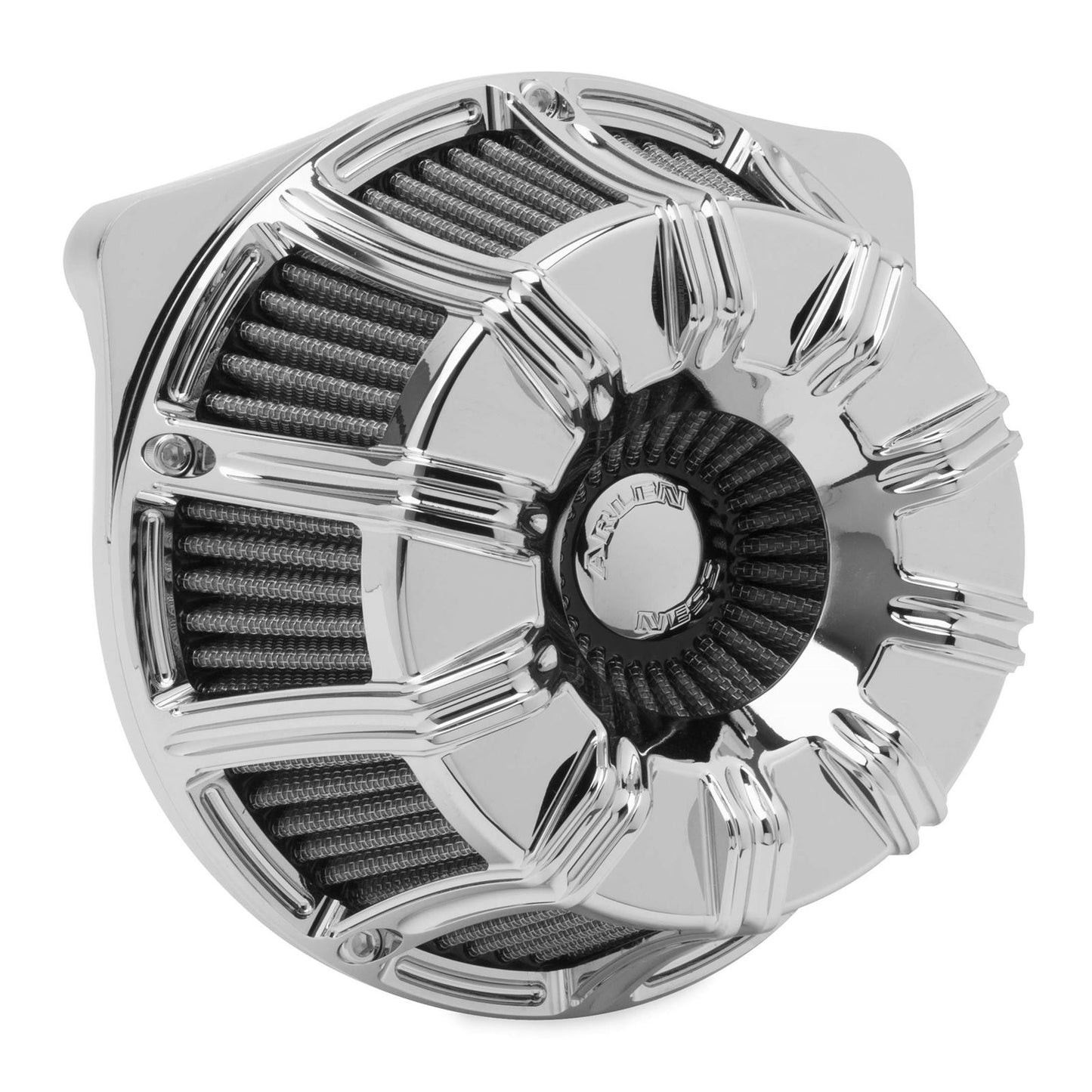 Arlen Ness Air Cleaner 10-Gauge FLT Chrome 18-940_90767